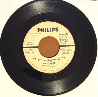 Nina Simone   I Put A Spell On You / Gimme Some - 7'' RECORD - PROMO - VG+