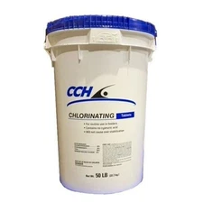 CCH Calcium Hypochlorite 2-5/8 in. Tablets, 50 lbs. (23220)