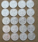 ORIGINAL ROLL 1942-S WALKING LIBERTY SILVER  HALVES.. CH/GEM BU
