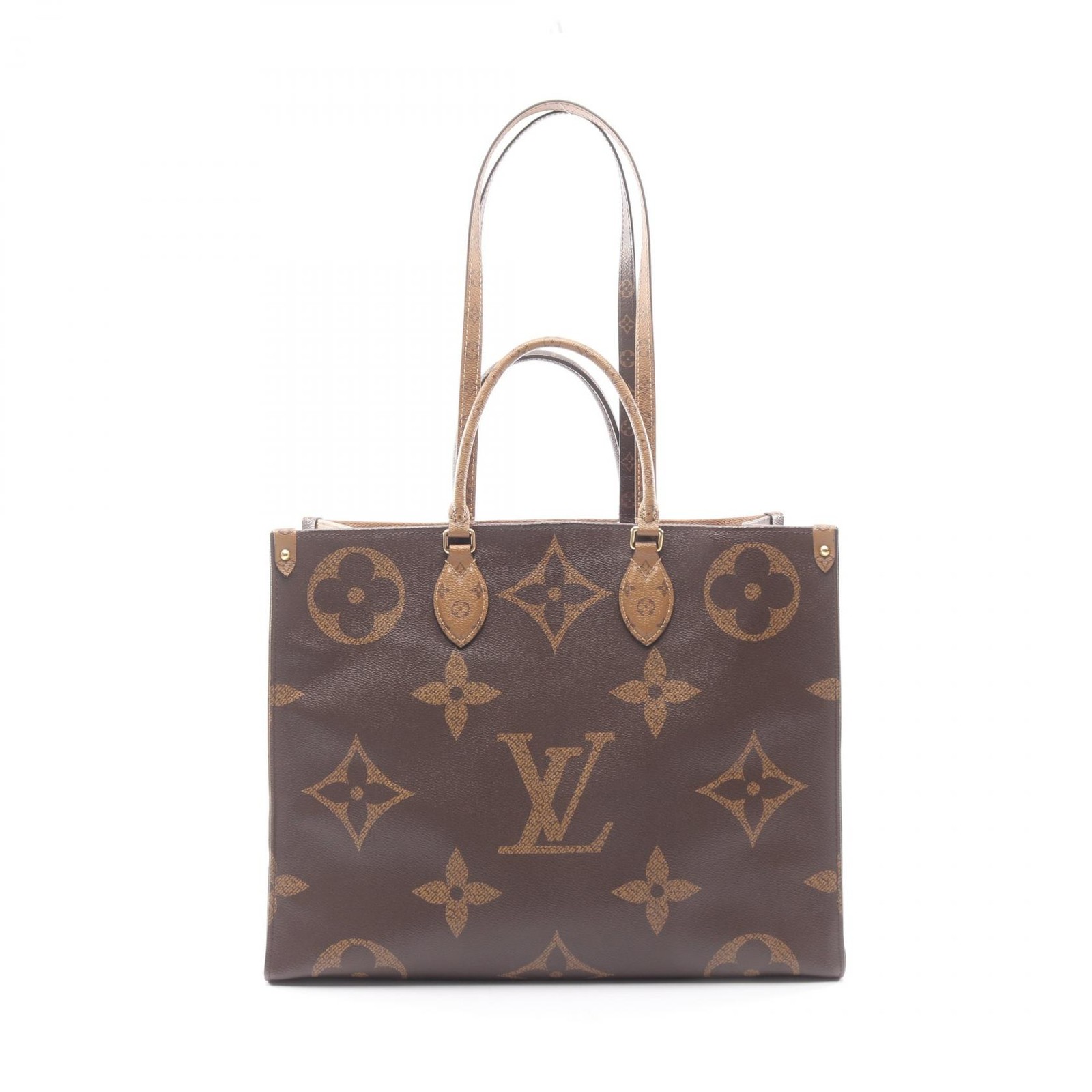 LOUIS VUITTON OnTheGo GM shoulder hand Tote Bag M44576 Monogram Giant Reverse
