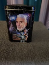 Star Wars Misc. Lot,Piggy Bank, Tablecloth, Jar Jar Burger King Action Figure.