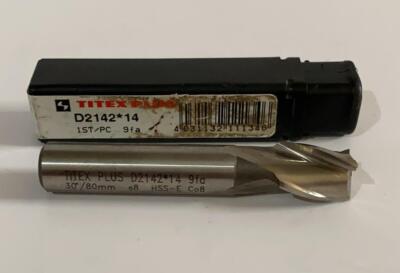 Titex PLUS Router Bit / Drill 30/80mm e8 HSS-E Co8 | D2142*14 9fa