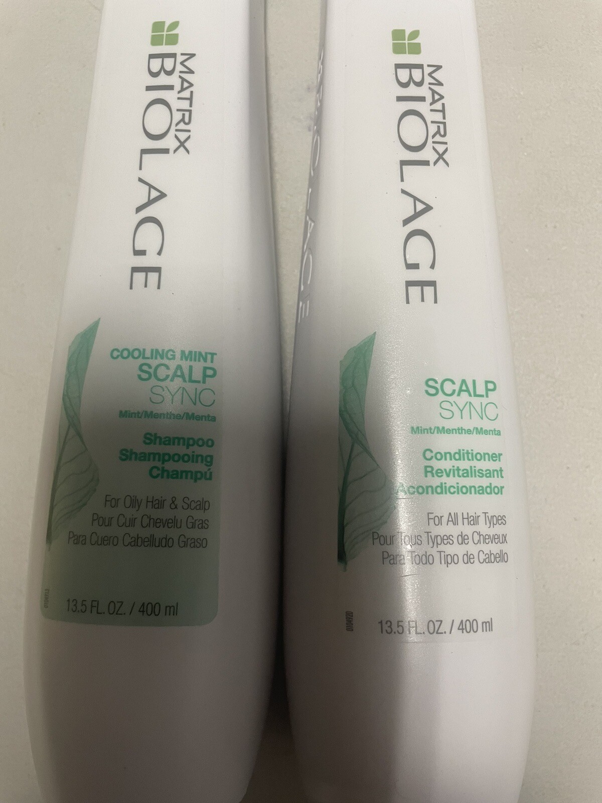 Matrix Biolage Scalp Sync Cooling Mint Shampoo & Conditioner 13.5 oz Set