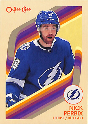 2023-24 O-Pee-Chee #238 NICK PERBIX Tampa Bay Lightning Retro