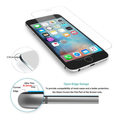 9H High Quality Tempered glass screen protector for iphone 7 Phone HD        J21