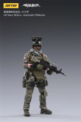 JOYTOY 3.75'' Movable Soldier Toy 1:18 US Navy Seals Action Figure