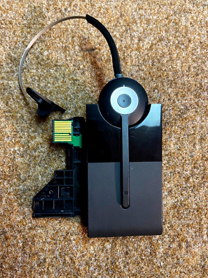 MITEL DECT-Headset für 6930 und 6940 Tischtelefone ~51305334~SKU 930-25-509-101