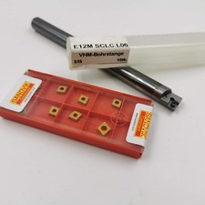 INT-CT VHM Bohrstange E12M SCLC L06 515 Ø12 + 10x Sandvik CCMT 060204 - WF