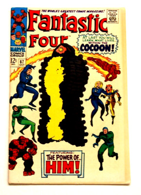 Fantastic Four #67 October 1967 Marvel Comic Group  The Power Of Him!  C217