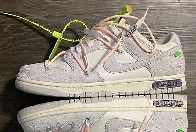 Nike Virgil Off-White x Dunk Low 'Lot 12 of 50' SAIL/NEUTRAL Nike Virgil Off-White x Dunk Low 'Lot 12 of 50' SAIL/NEUTRAL
