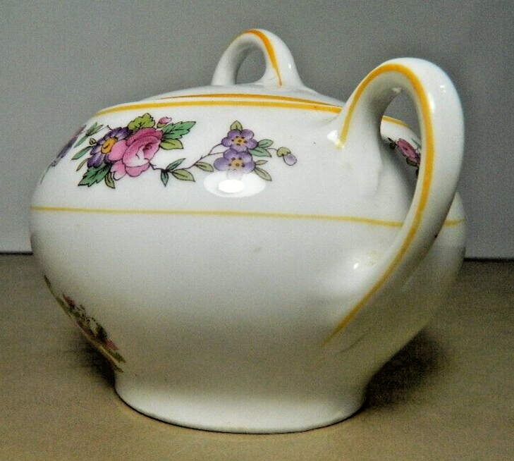 suger様 Antique Zeh Scherzer (Z.S.& Co) Bavaria Porcelain Creamer & Sugar
