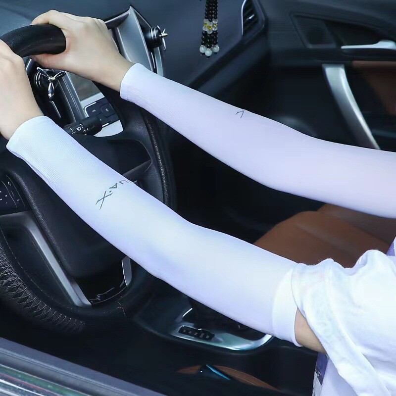 Pair Cooling Arm Sleeves Cover Basketball Golf Sport UV Sun Protection Unisex I216171556