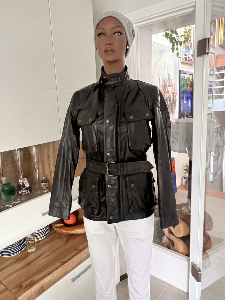 Leather Jacket Belstaff Jacke Pelz Belstaff Lammfell Jacke