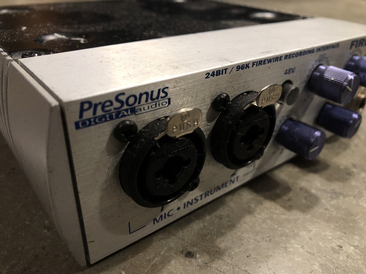 PreSonus FireBox Digital Audio 24Bit/96K Firewire Recording