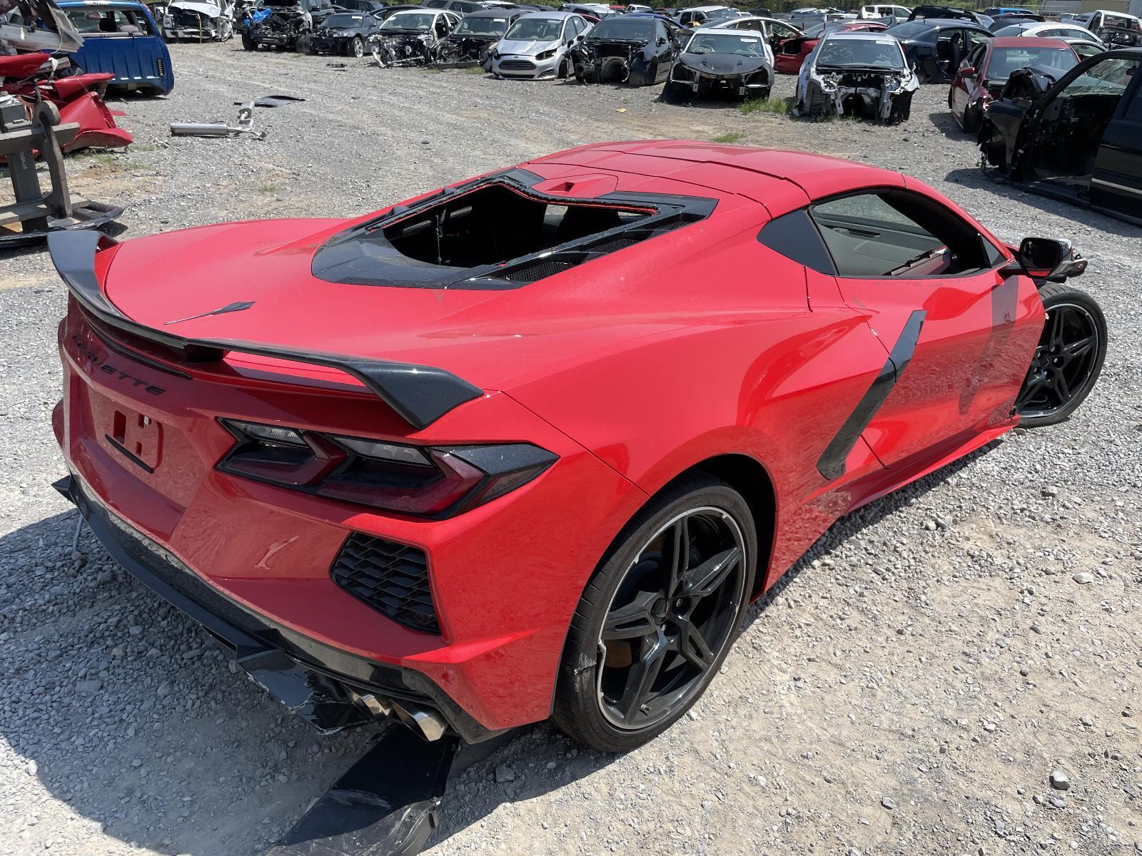 2021 CHEVROLET CORVETTE Z51 REAR SPOILER CHEVY C8 DECKLID SPOILER GM