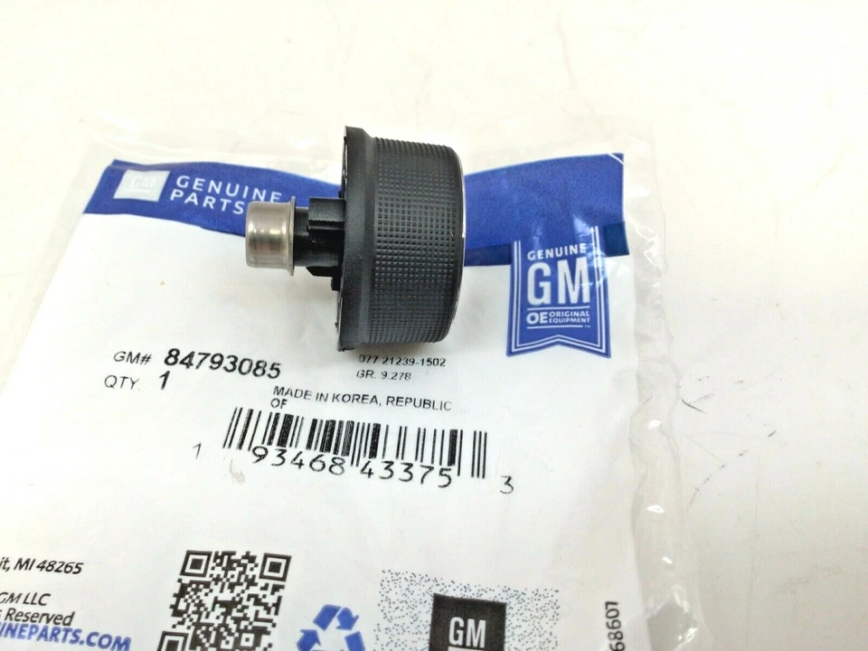 GMC Savana Chevrolet Express 2008-2021 calefacción aire acondicionado perilla de control de temperatura nuevo equipo original Foto 4 de 4