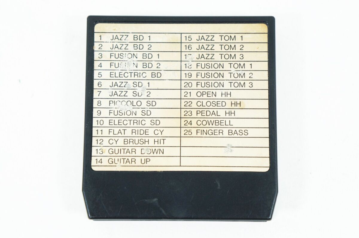 YAMAHA WRC02 Jazz & Fusion ROM Waveform Data Cartridge for YAMAHA WRC02 Jazz & Fusion ROM Waveform Data Cartridge for
