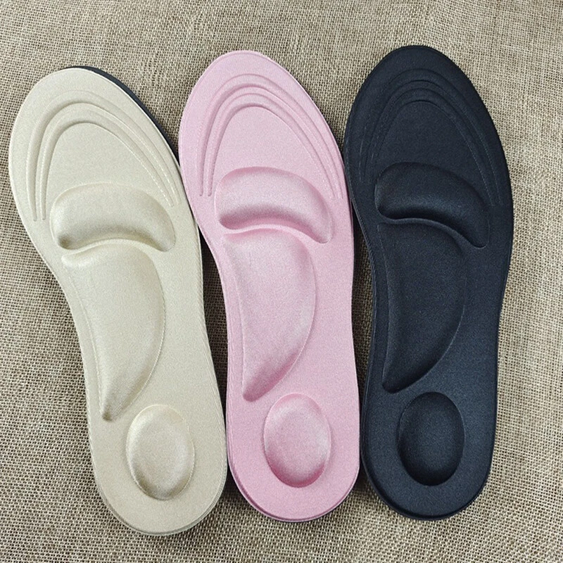 4D Memory Foam Shoes Insole Breathable Pain Massage Fasciitis Insoles Feet A K