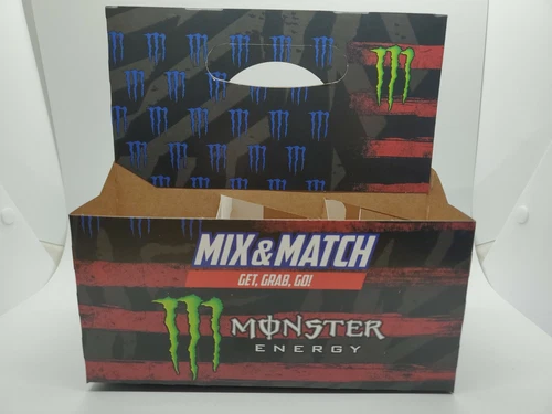 2nd Edition Monster Energy 6 pack MIX & MATCH GET, GRAB, GO! CARTON NO DRINKS