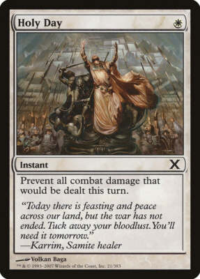 Holy Day [Tenth Edition] Magic MTG