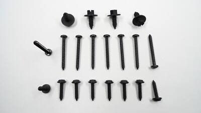 20-Piece Tail Lamp, License Plate & Reverse Lamp Screw Kit For C5 Corvette (1997-2004)