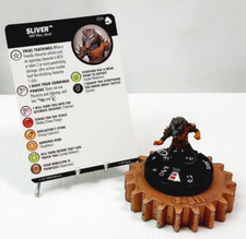 HEROCLIX TMNT Series 3 Shredder's Return Rare 024 Sliver w/Card