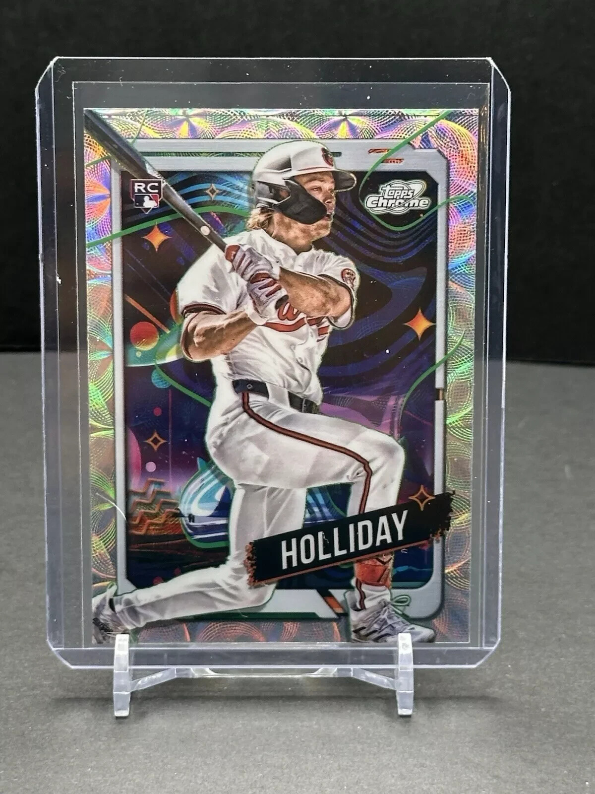 2024 Topps Cosmic Chrome - Jackson Holliday Nucleus Refractor Rookie Card #7