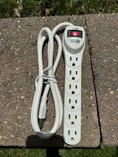 TRIPP LITE PS6 Outlet Strip,6 Outlets,4 ft. Cord L 43MC69