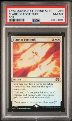 MTG Flare of Fortitude FOIL Modern Horizons 3 (MH3) Rare Magic