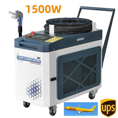 1500W Laser Cleaning Machine MAX Laser Cleaner Mold Car Paint and Rust Remove