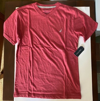 red nautica t shirt