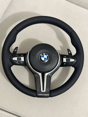 Volant BMW M Avec Palettes - Pour Série 5/6/7 (F10, F11, F12, F06) - Compatible M5/M6 - Neuf (peut Avoir Défaut Mineur)
