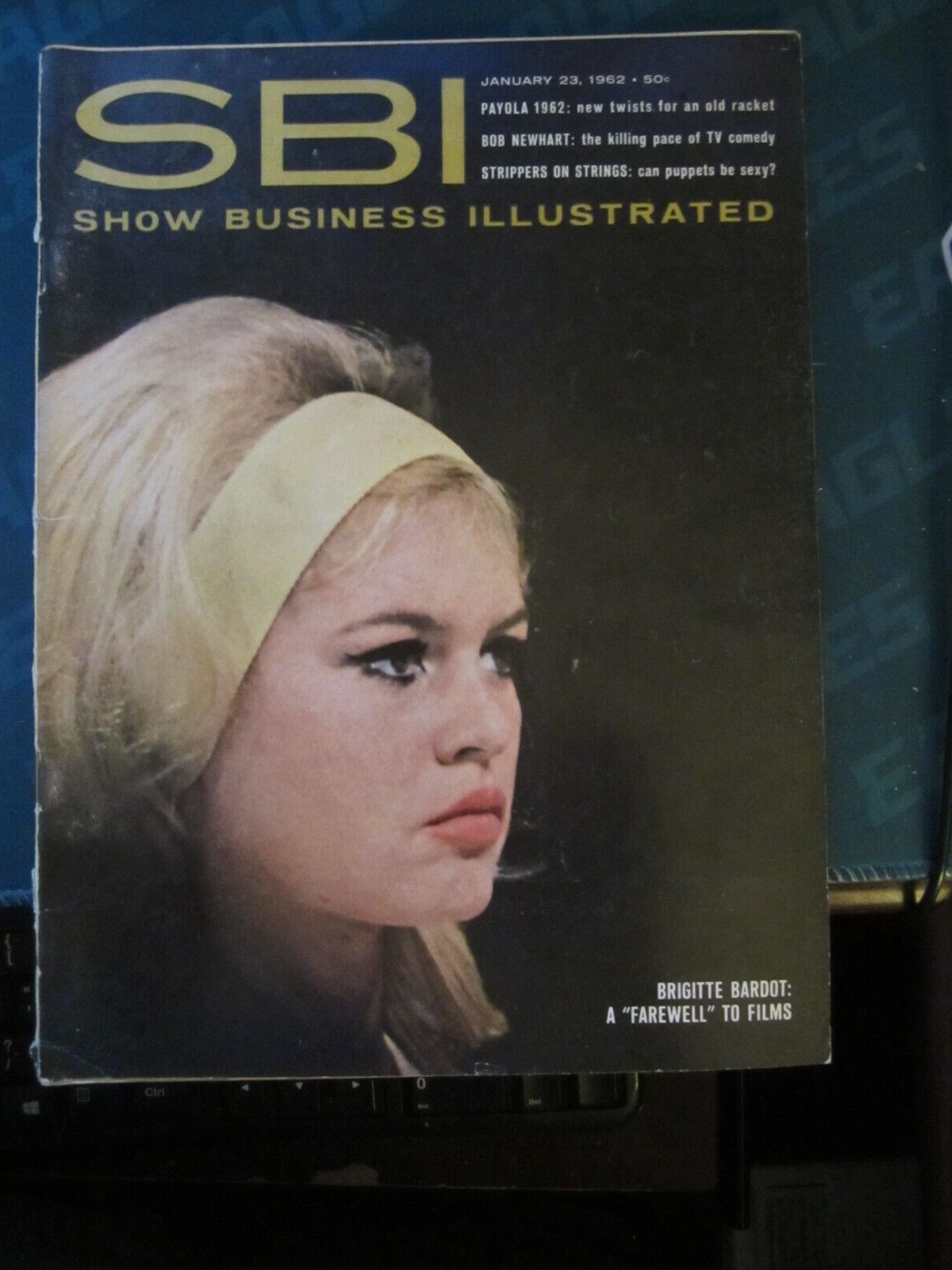 SBI Show Business Illustrated Magazine January 1962 Brigitte Bardot Farewell