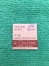 Jaeger Lecoultre Watch Blue Sweep Second Hand, 10R