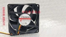 SUNON PE80252V1-000C-G99 8025 DC24V 4.8W 8CM 3-Wire Cooling Fan