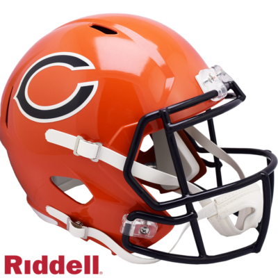 bears football helmets sale Chicago Replica Speed Helmet Rex Hurricane Chinstrap Chicago Bears Helmets for Fans