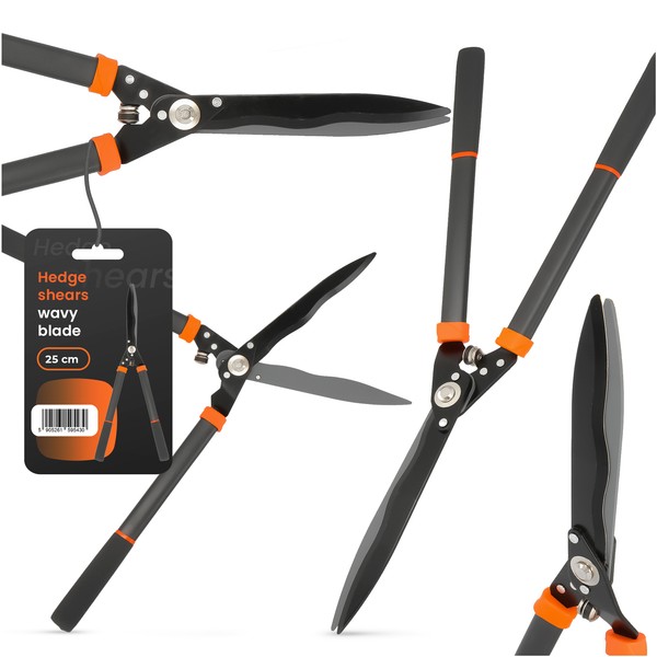 Heckenschere Mit Gewellter Klinge 25 Cm Gartenschere Rebschere Blume Trimmen-image