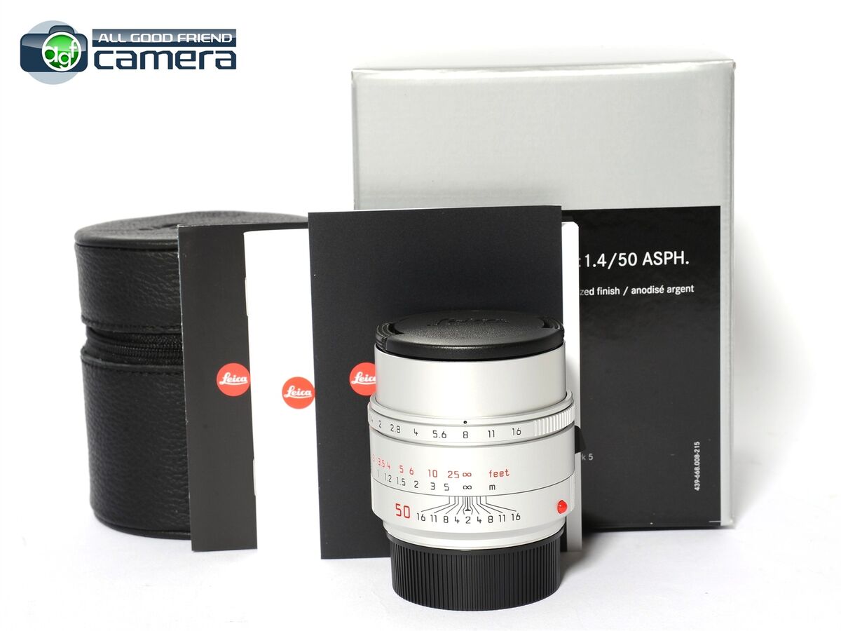 Leica Summilux-M 50mm F/1.4 ASPH. II Lens Silver 11729 Leica Summilux-M 50mm F/1.4 ASPH. II Lens Silver 11729