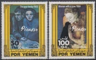 Yemen PDR 1983 ** Mi.306/07 Painting Paintings Picasso