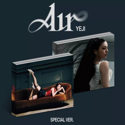 ITZY YEJI [AIR] Album SPECIAL 2 Ver SET/2CD+2Case+2 Photo Book+4