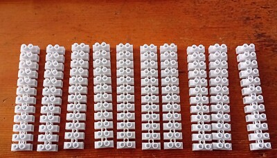  MAMMOTH TERMINAL STRIP 10 DECOMPOSABLE LISTS 12 SEATS 4mmq. (No. 10 PIECES)