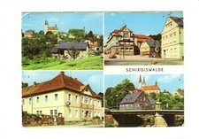 AK Ansichtskarte Schirgiswalde / Obermarkt / Rathaus +++