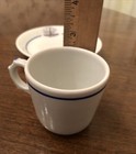 VINTAGE LIMOGES FRANCE EN PLEIN CIEL PORCELAIN CUP SAUCER RARE EIFEL TOWER — photo 10
