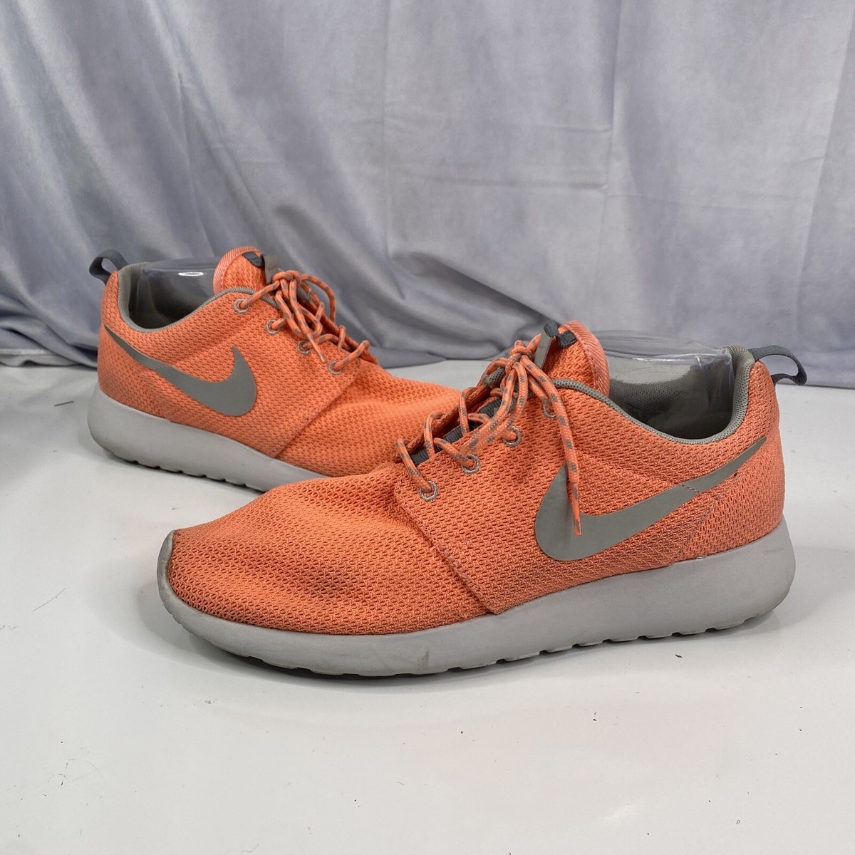 Nike Womens Roshe One Shoes Sneakers (511882-604) Coral Orange