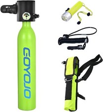 0.5L Mini Scuba Tank Underwater Breath Device Diving Cylinder Oxygen Tank Set