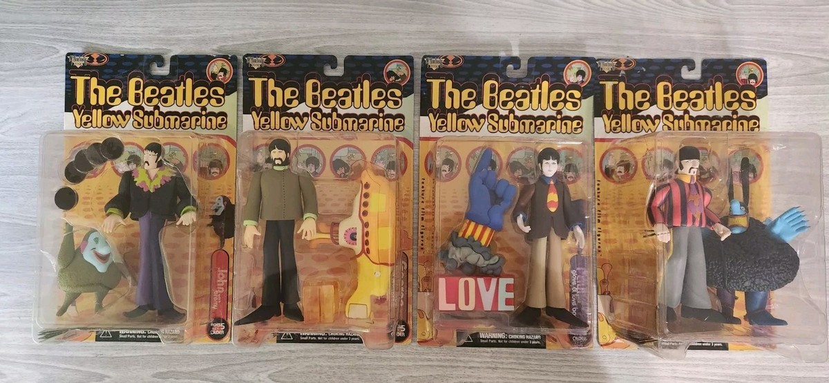 The Beatles Yellow Submarine Action Figures 1999 McFarlane Toys