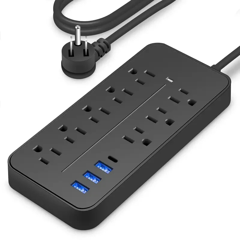 Extension Cord Power Strip & Surge Protector Heavy Duty For Home, Office-image
