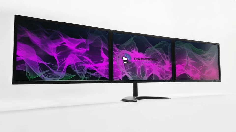 TRIPLE MONITOR MULTI SCREEN SETUP Set 3 x 22" 1920 x 1080 DP DP VGA - Image 4 of 4