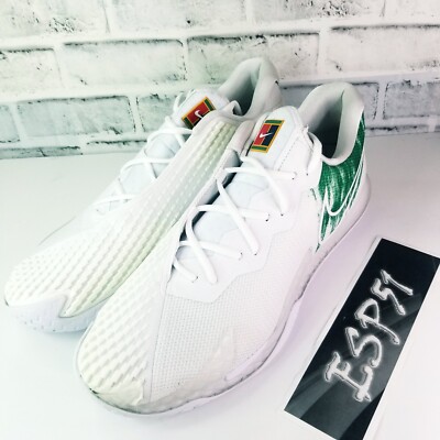 Size 15 - Nike Air Zoom Vapor Cage 4 HC White Clover for sale