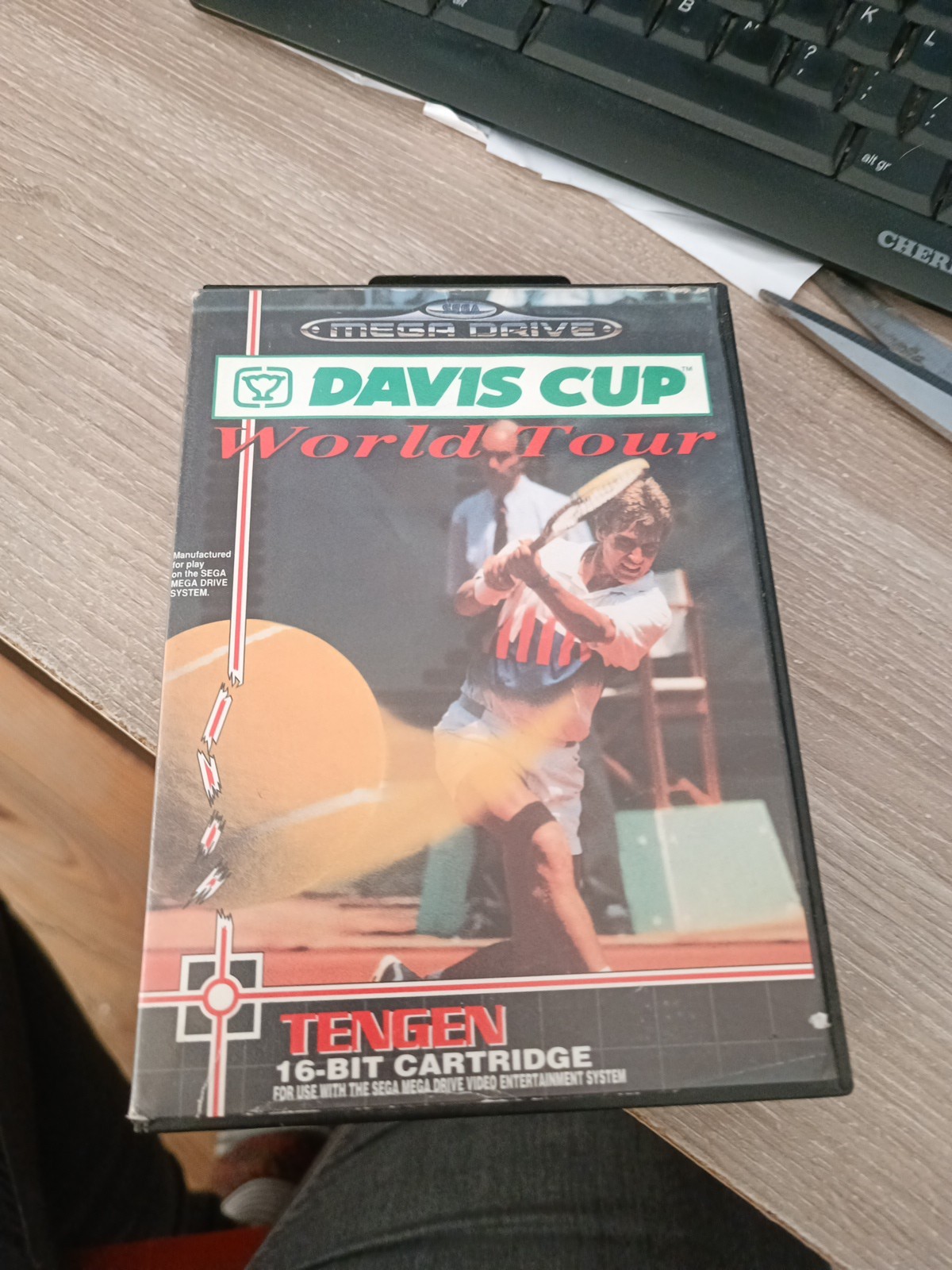 Davis Cup World Tour sans notice sur Sega Megadrive - PAL FR